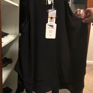 Pink rose tank top blouse